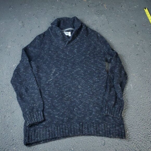 Urban Pipeline Cowl Neck Knit Sweater Mens XL Extra Large Gray Cotton Blend - Picture 1 of 8